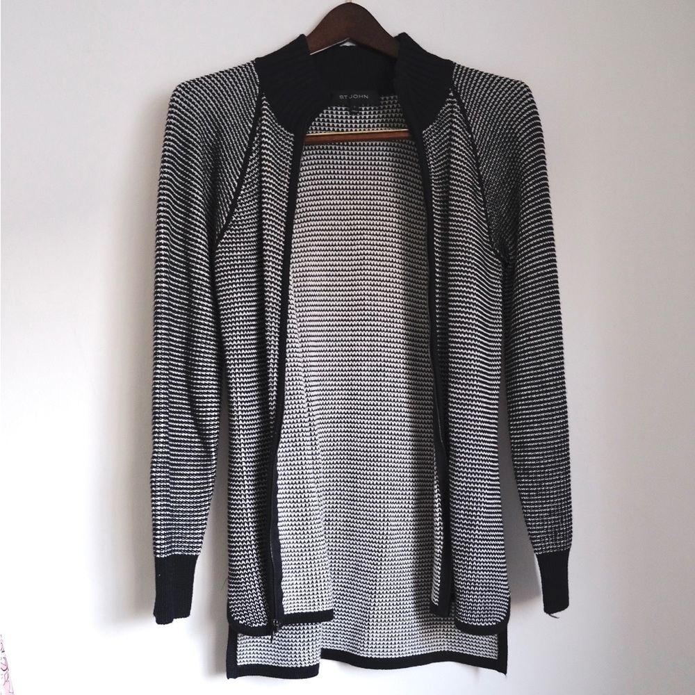 St. John Mock Turtleneck